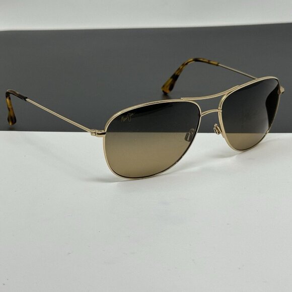 FOR PARTS Maui Jim Cliff House MJ-247-17 59-15-120 Sunglasses Frame SCRATCHED - Picture 2 of 9